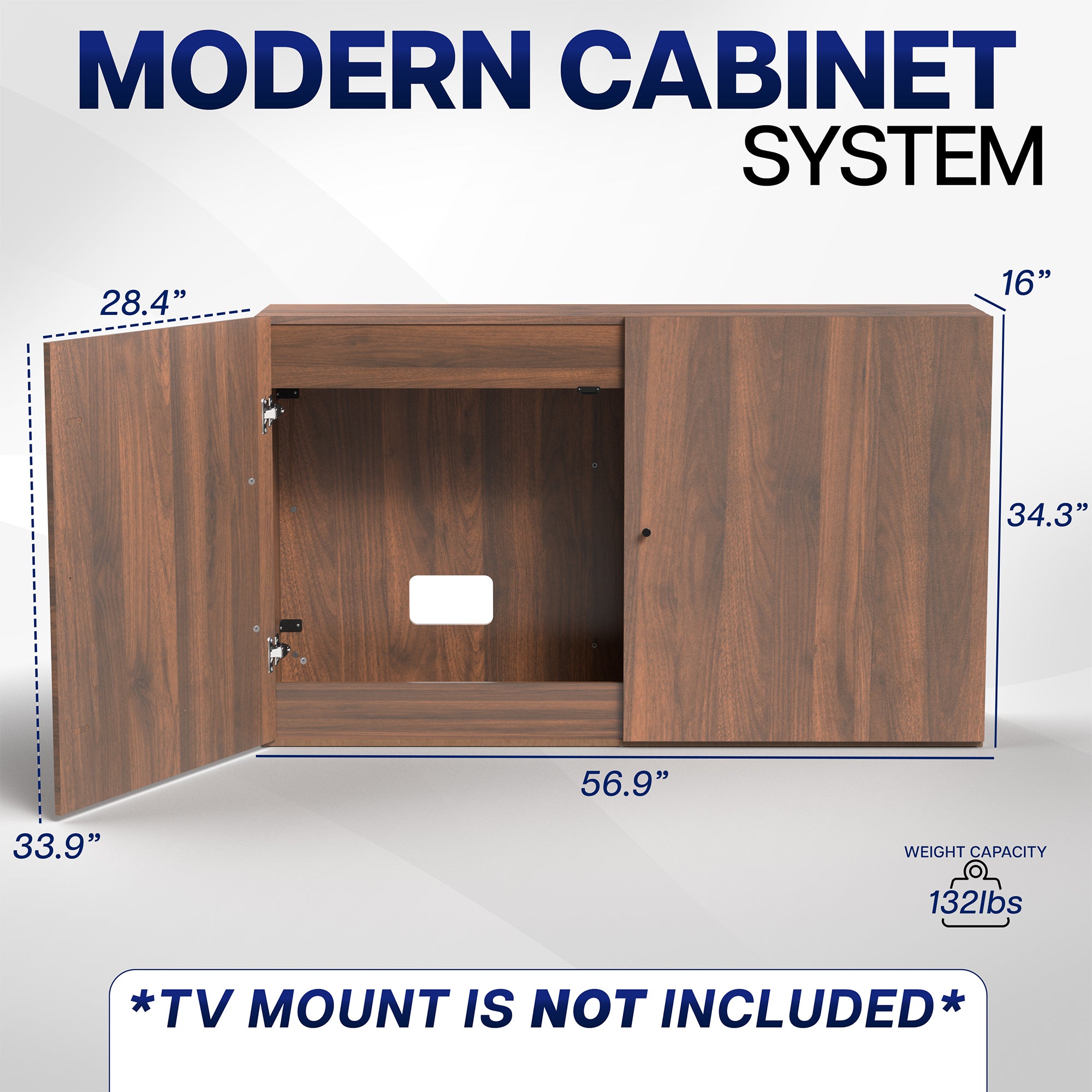 TV Lift Cabinet - 32" to 65" Screens (Designed for MOUNT-E-UP65A)