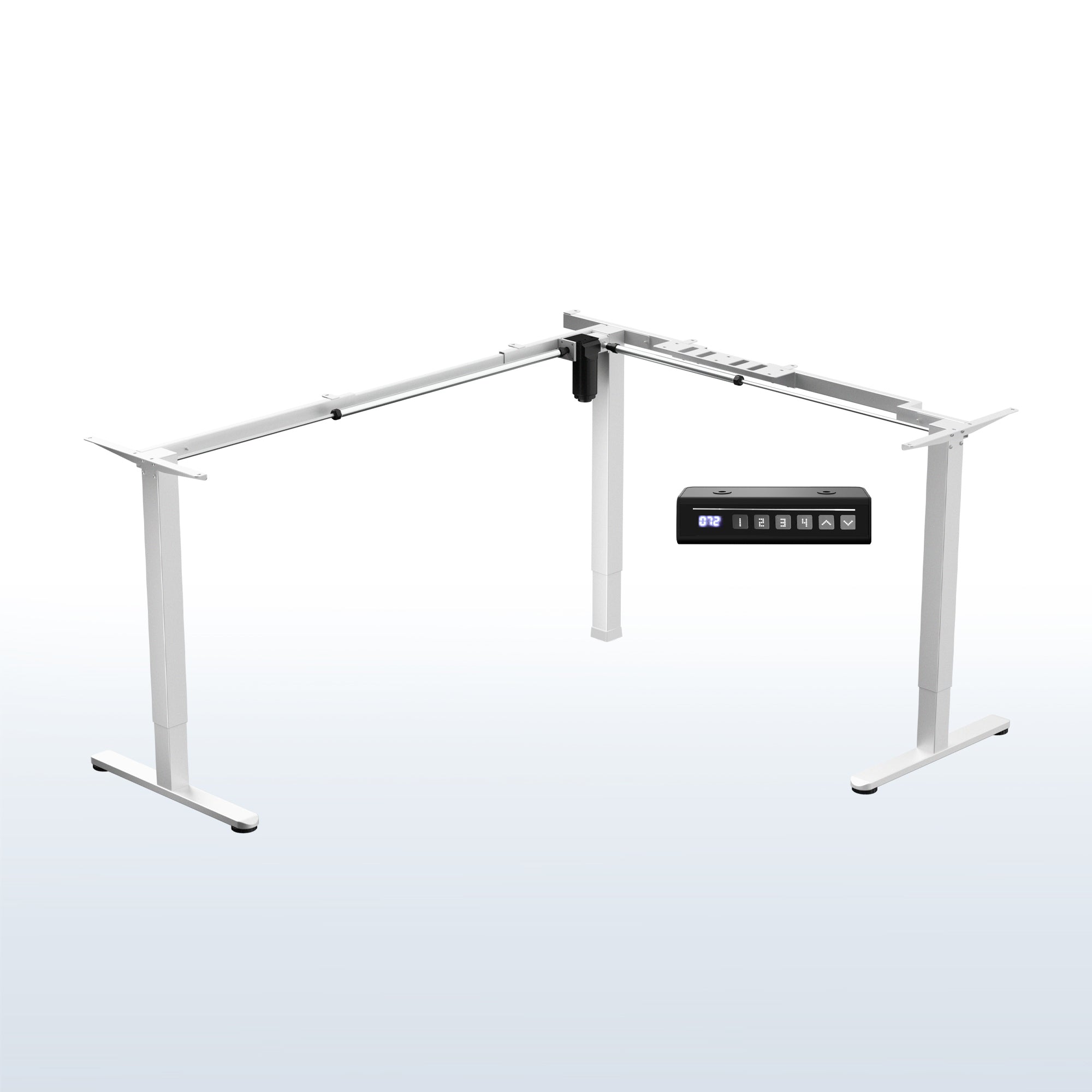 E3 Series - Corner Electric Single Motor Desk Frame