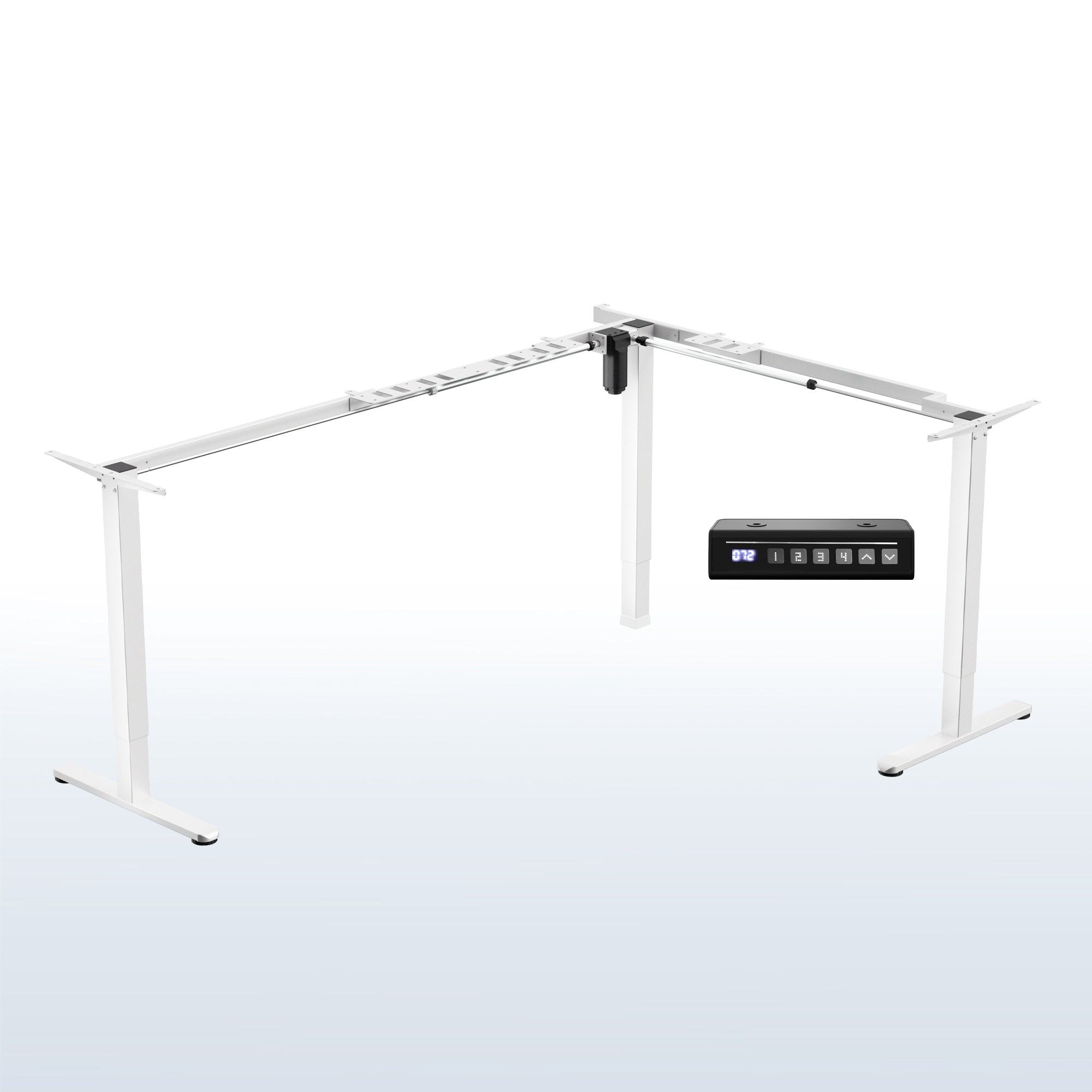 E3 Series - Corner Electric Single Motor Desk Frame