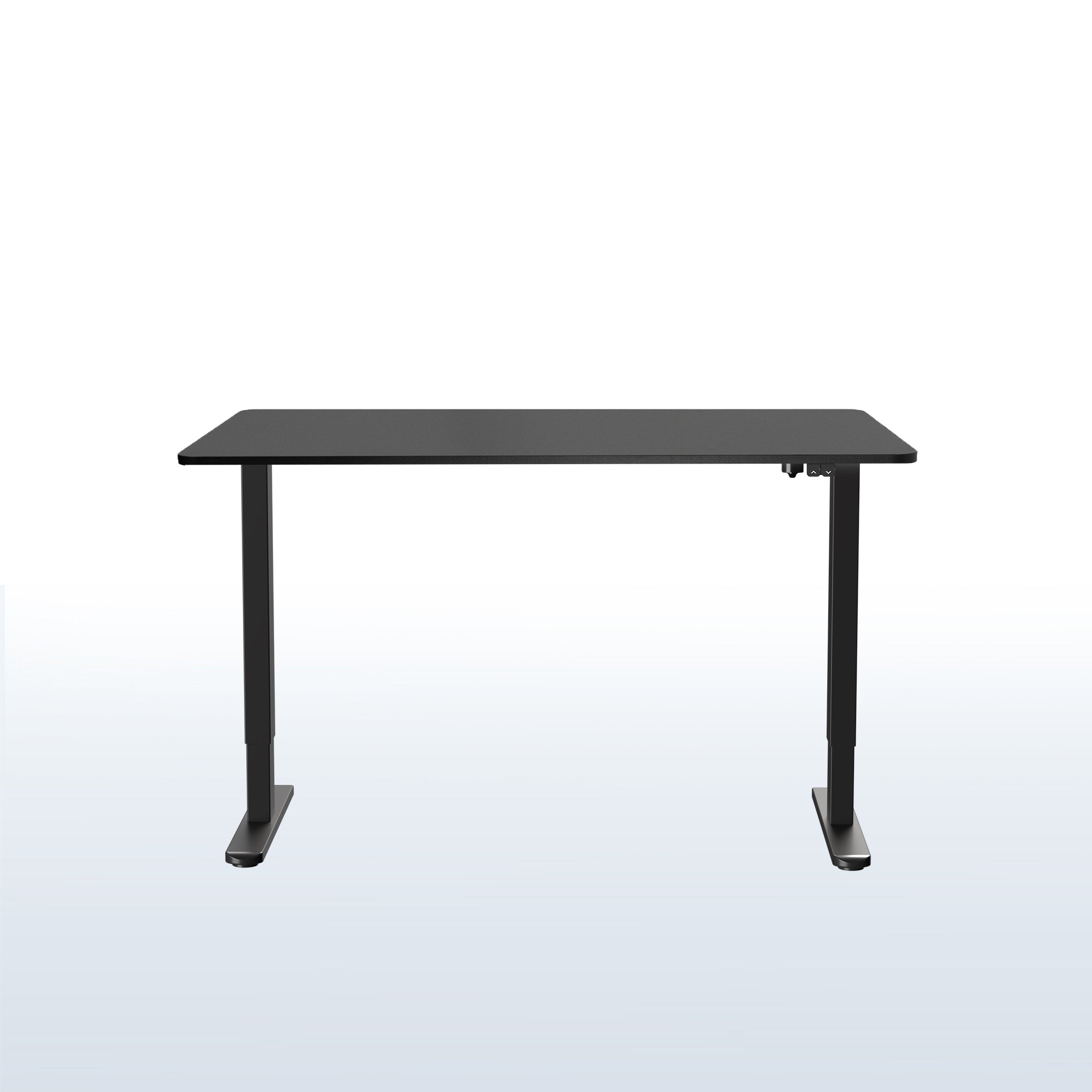 60 x 30 inch electric desk featuring easy height adjustment with the simple 2-button controller