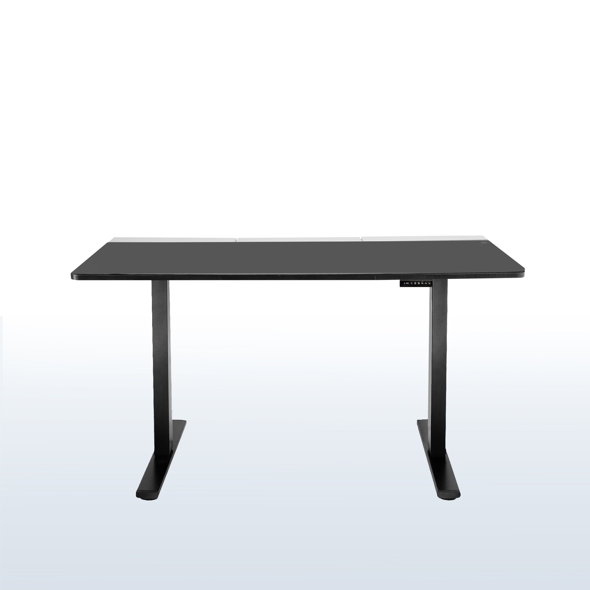 Height Adjustable Desk with Built-In Concealed Cable Trays, Complete Active Standing Workstation