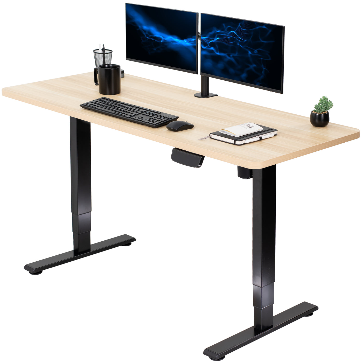 Electric 60” x 24” Stand Up Desk Workstation