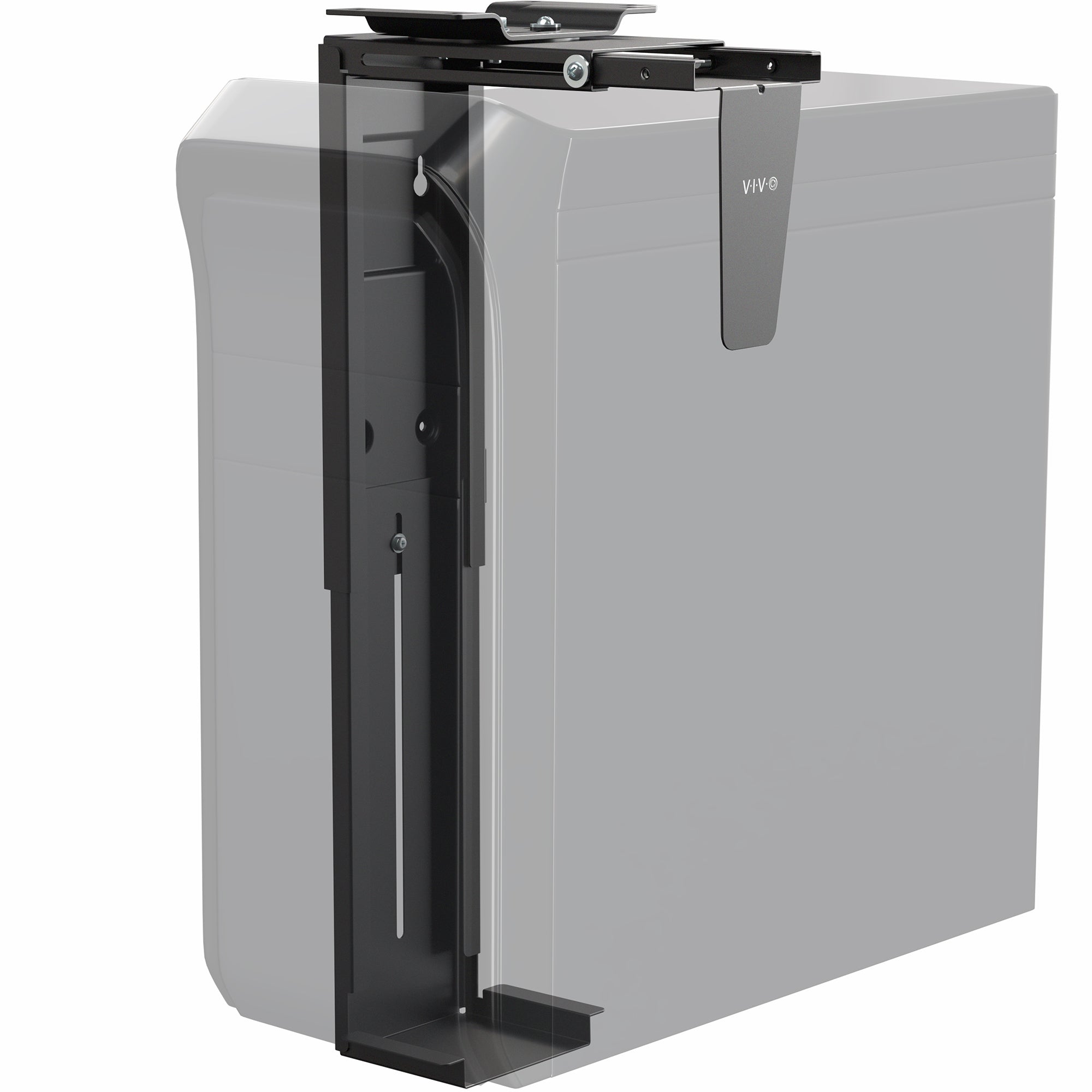 Under Desk and Wall Large PC Mount