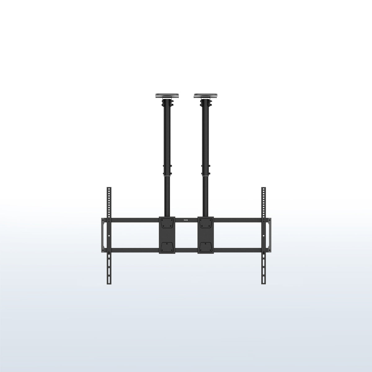 Dual Pole Extra Large TV Ceiling Mount with Extension Pole - 60” to 120” Screens
