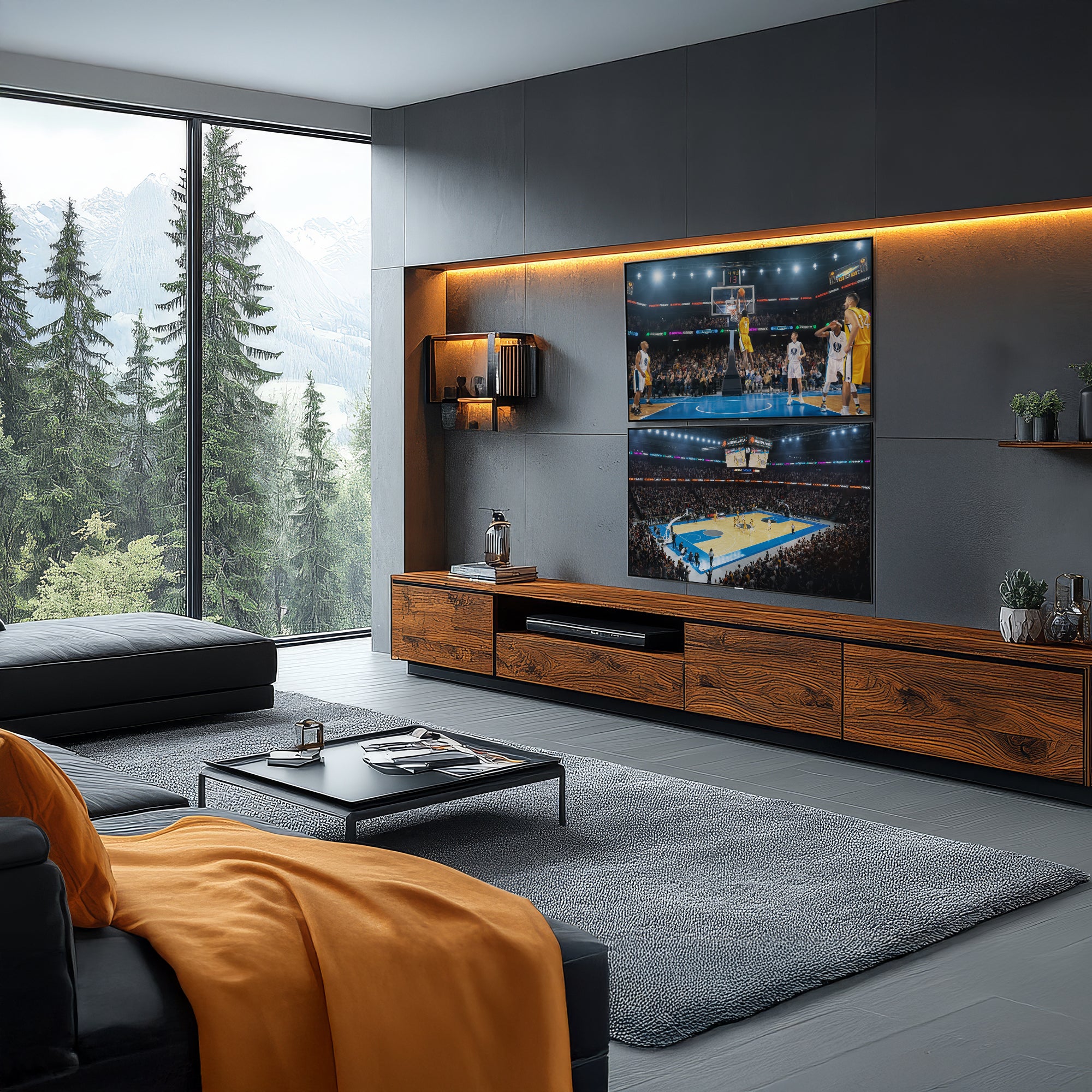 Pop-Out Video Wall Mounts (2 Pack) for 37" to 90" TVs