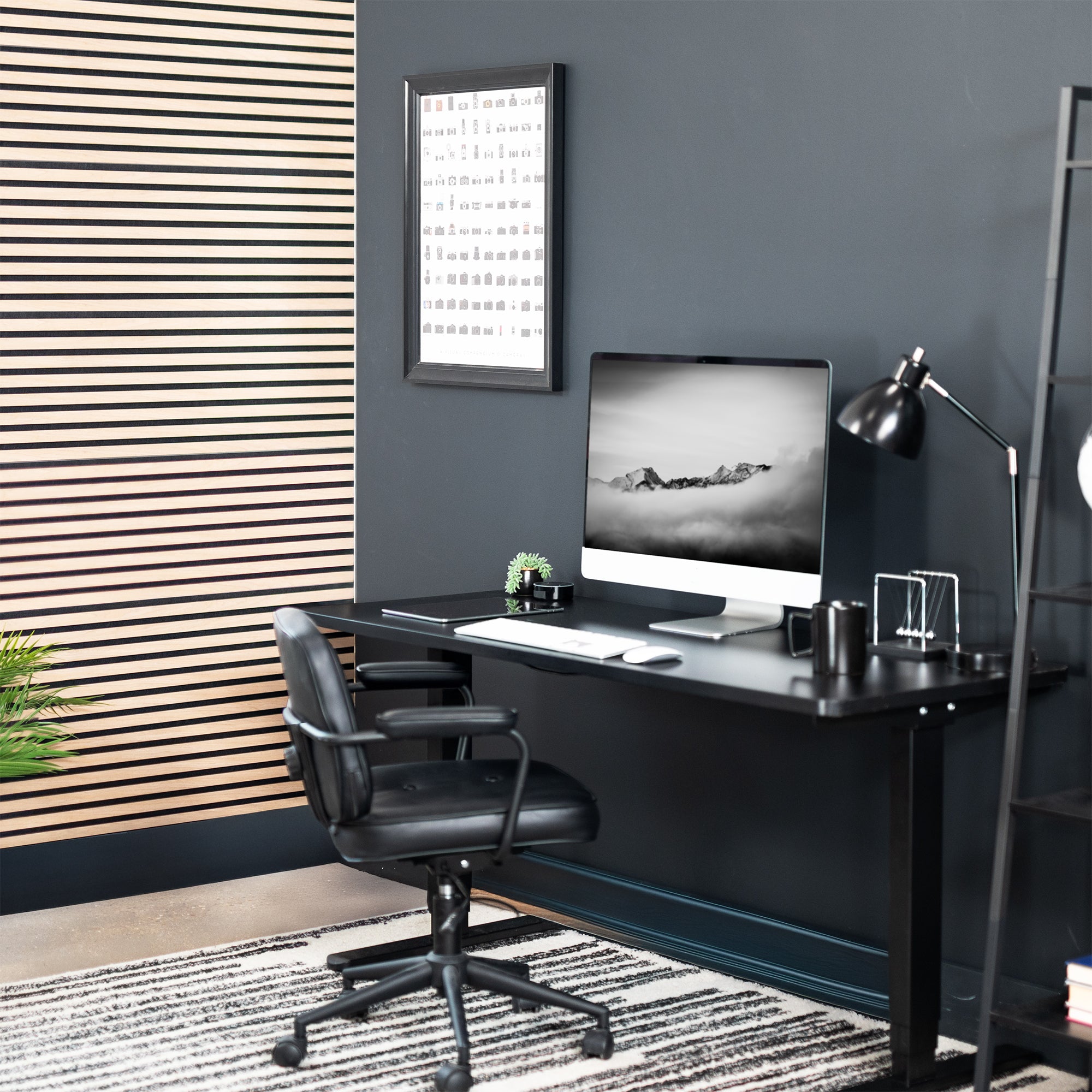 Wood Slat Acoustic Panels (x8)