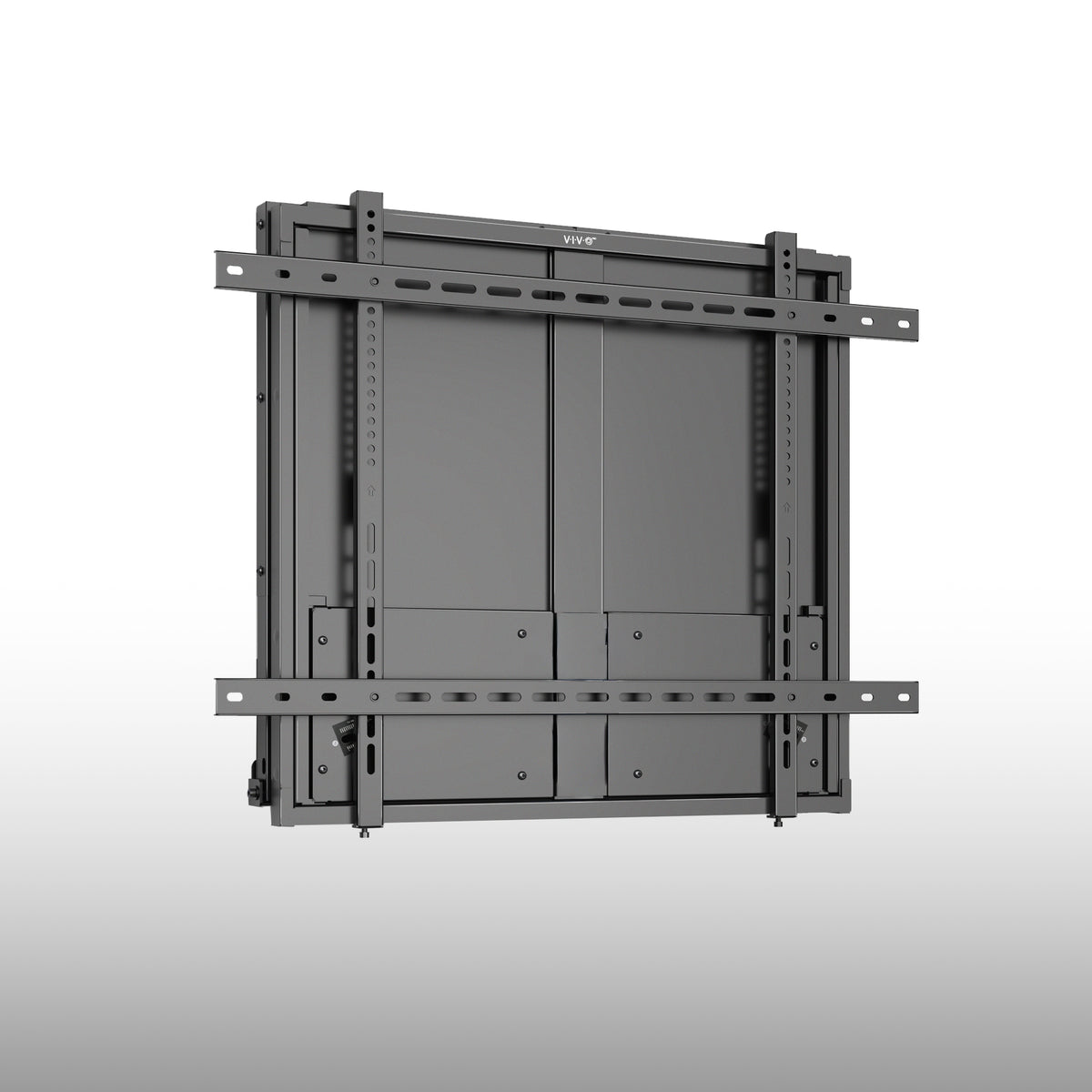 PRO 65”-86” inch Manual Height Adjustable TV and Display Wall Mount
