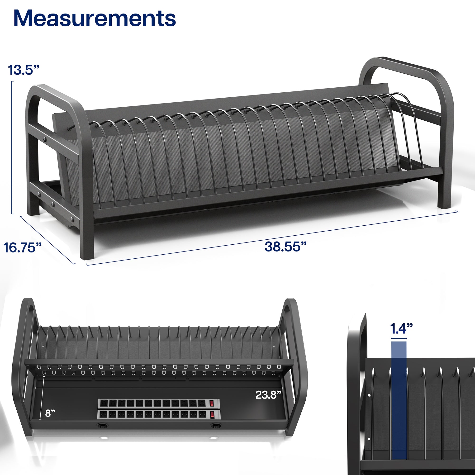 24-Device Open Charging Station