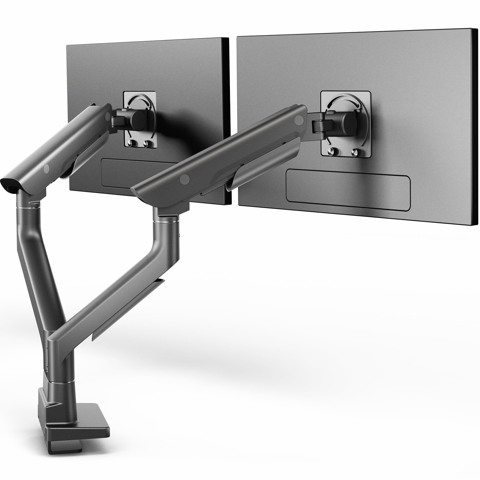 VIVO PRO Pneumatic Arm Dual Ultrawide Monitor Desk Mount - Up to 45" Screens