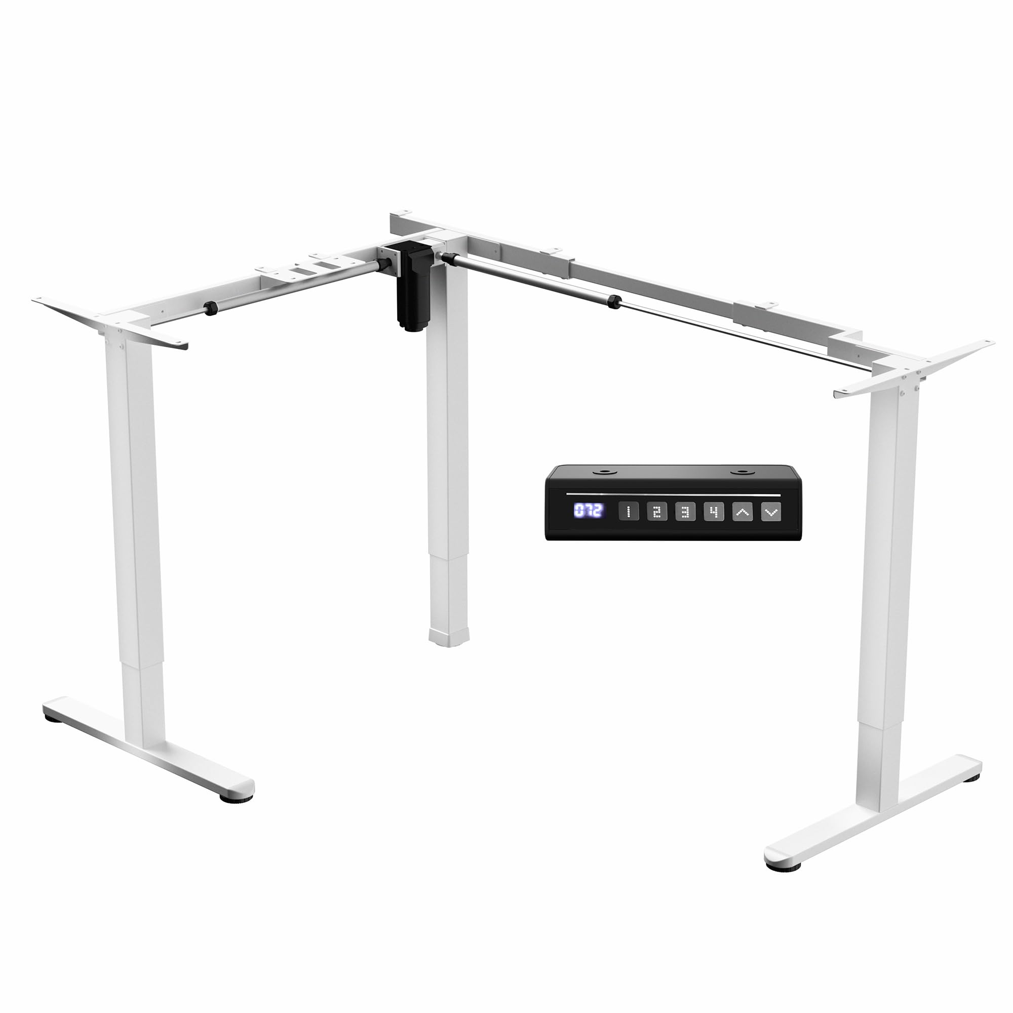 E3 Series - Corner Electric Single Motor Desk Frame