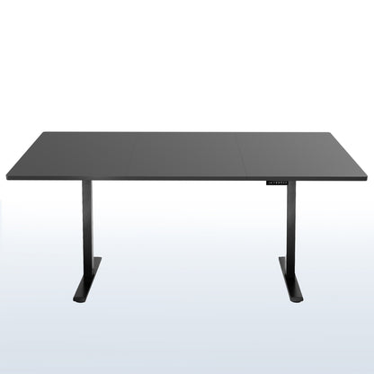 Extra large sturdy sit or stand active workstation with adjustable height using smart control panel.