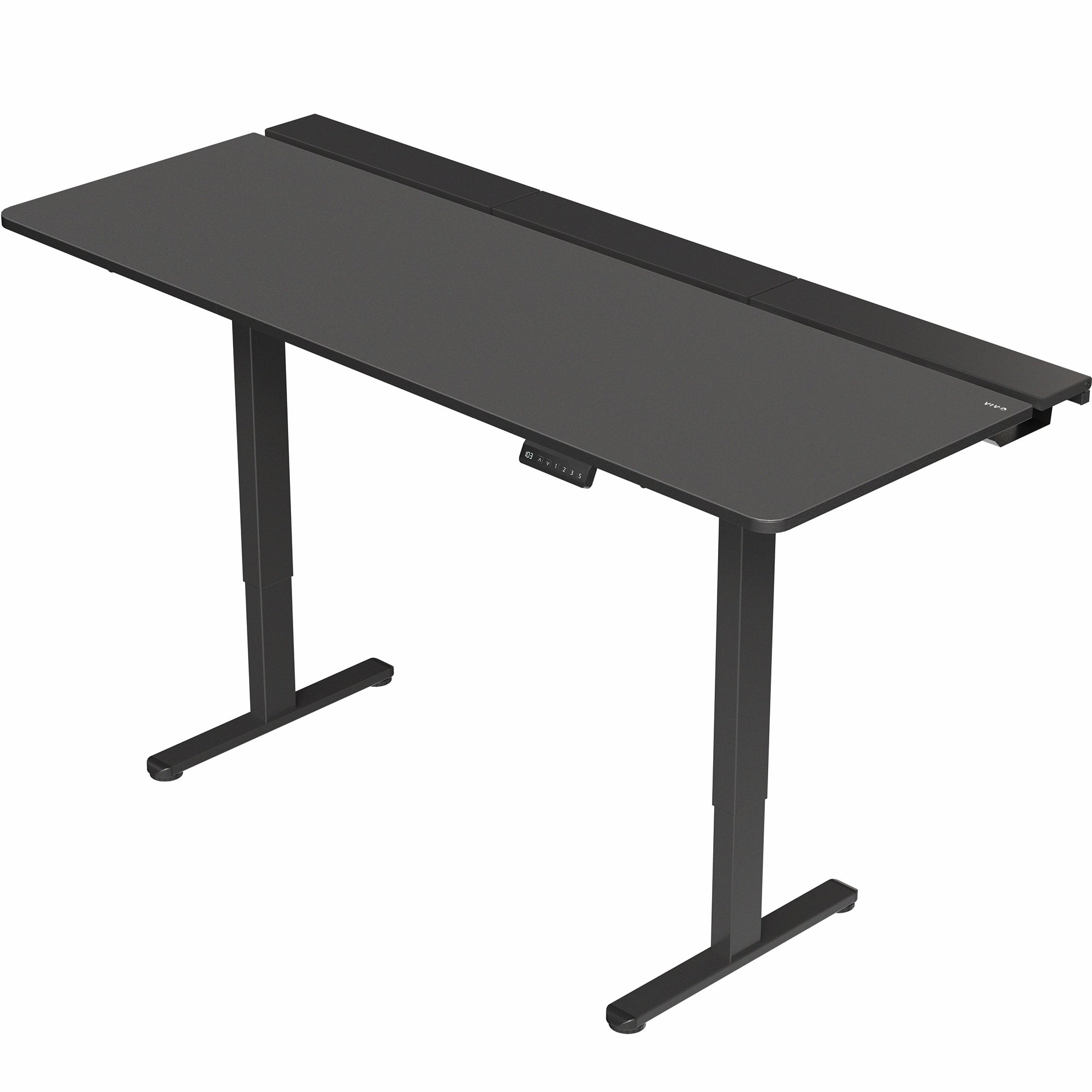 E2B-P3B Series - Dual Motor Electric Desk with Concealed Cable Table Top & Full-Size Pad