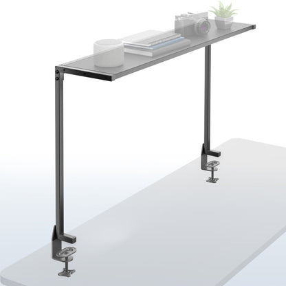 38” Clamp-on Overhead Shelf