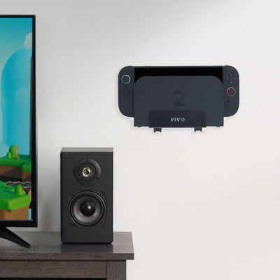 Black Nintendo Switch wall mount from VIVO.