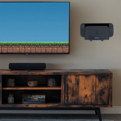 Black Nintendo Switch wall mount from VIVO.