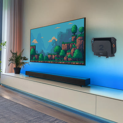 Black Nintendo Switch wall mount from VIVO.