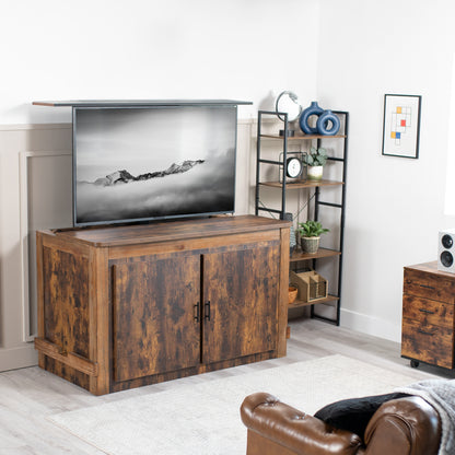 Motorized TV Stand with Remote Control