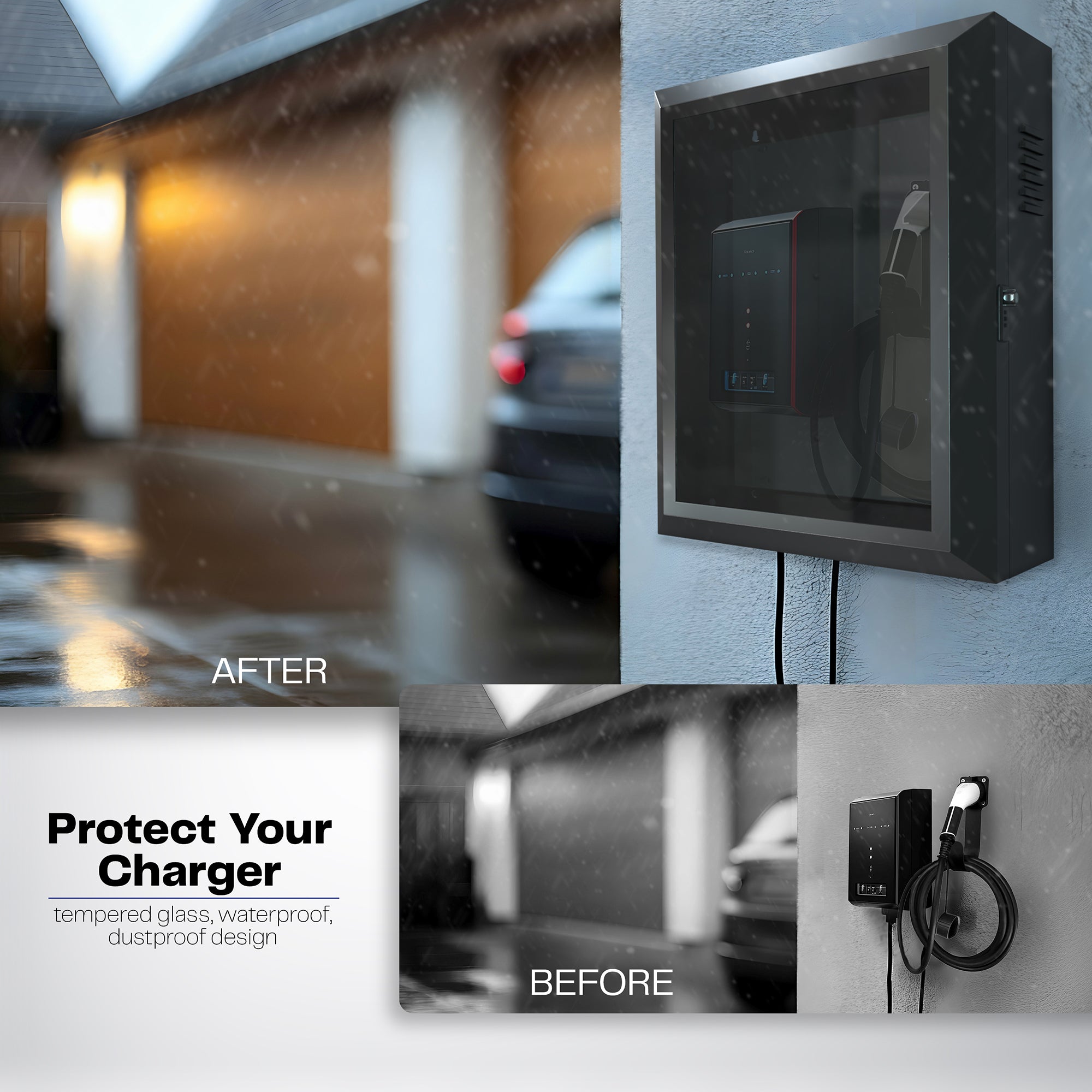 EV Charger Box with Lock