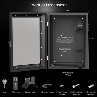 EV Charger Box with Lock
