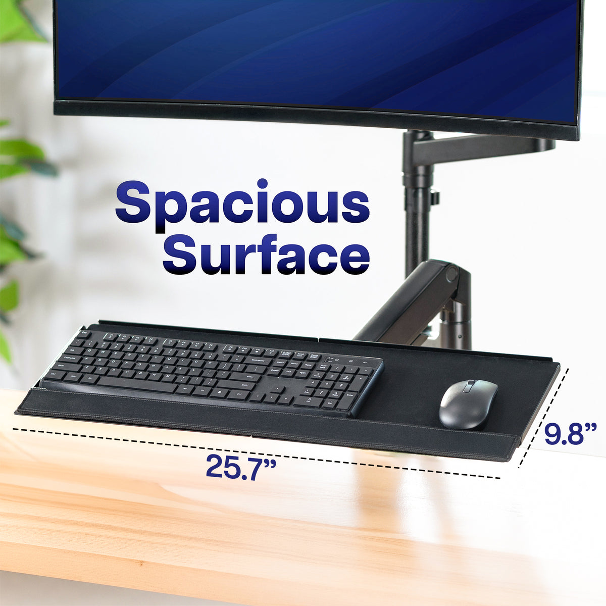 VESA Mounted Keyboard Tray