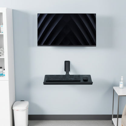 Pneumatic Wall Mounted Keyboard Tray