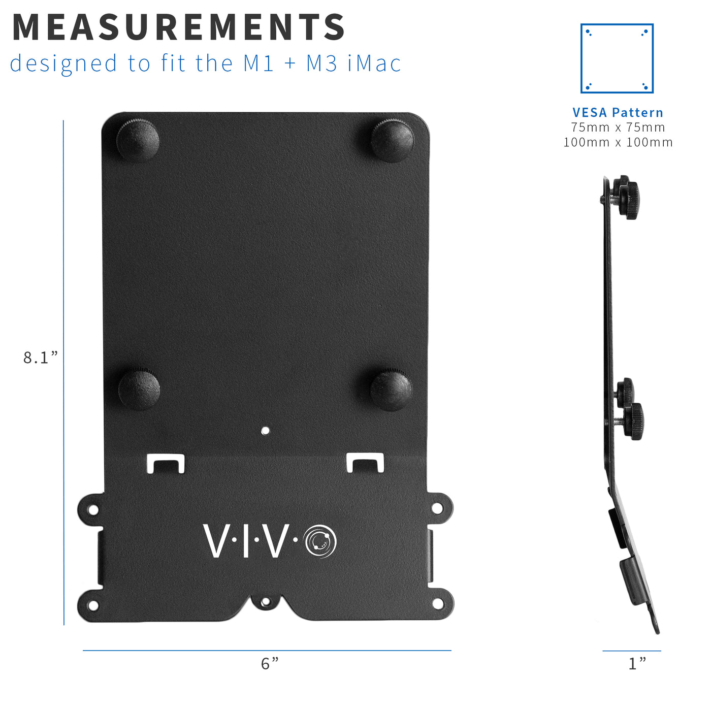 This bracket is compatible with the M1 and M3 iMac Series only.