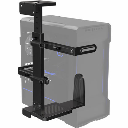 Large Under Desk and Wall PC Mount
