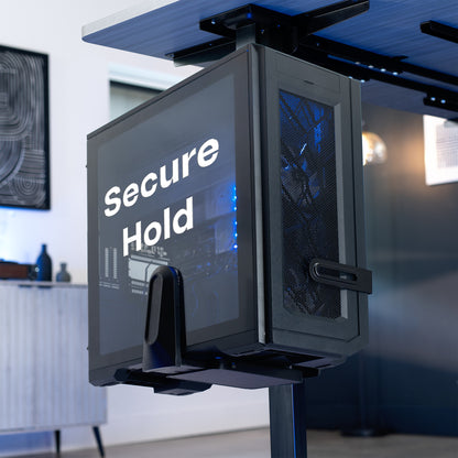 Large Under Desk and Wall PC Mount