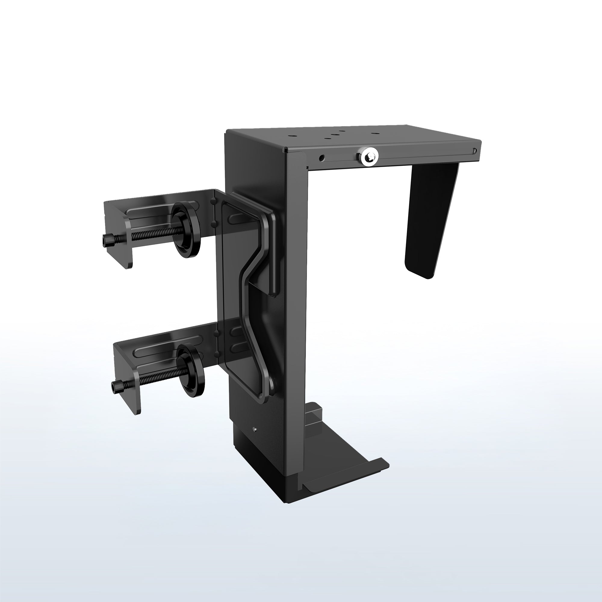 Under Desk Leg Clamp Large PC Mount 