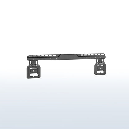 Micro gap ultra low profile slim TV wall mount with adjustable VESA brackets, easy cable access, protective padding, and a simple installation process.