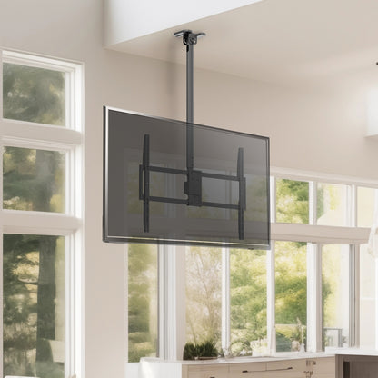 Large 50” to 100” TV Ceiling Mount with Extension Pole