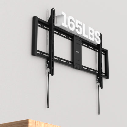 Sturdy adjustable extra large TV wall mount.
