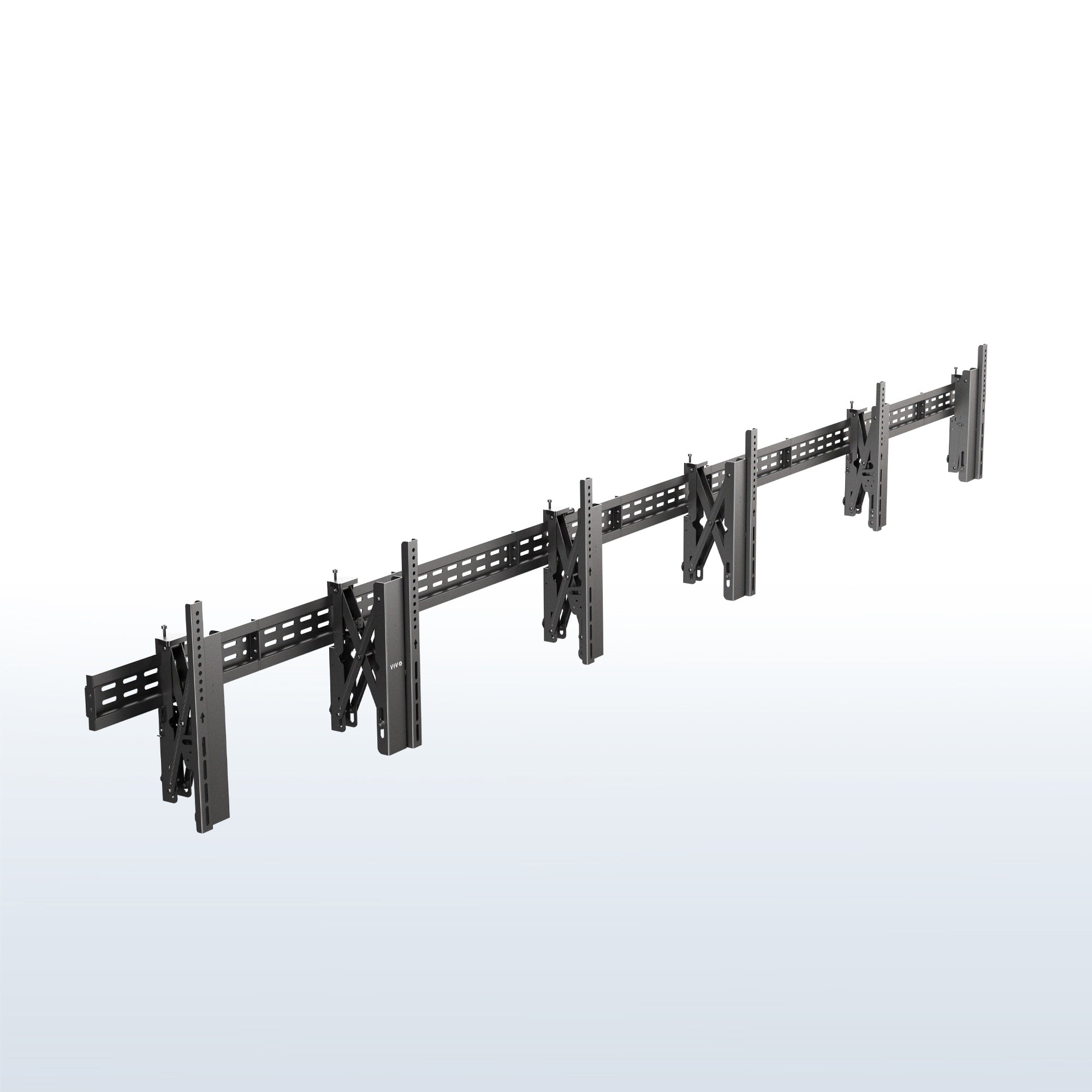 Pop-Out TV Tilting 1x3 Video Wall Mounts - 37” to 65” Screens