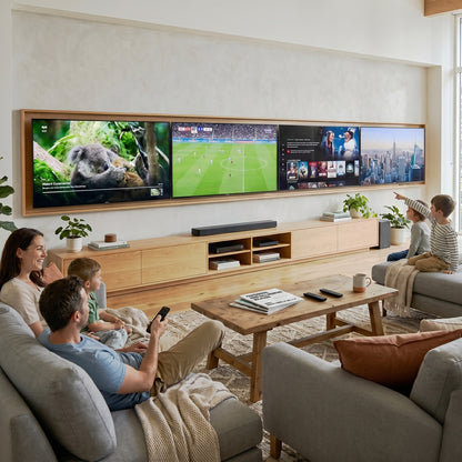 Pop-Out TV Tilting 1x4 Video Wall Mounts - 37” to 65” Screens