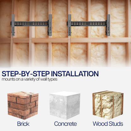 Pop-Out Video Wall Mounts (2 Pack) for 37" to 90" TVs