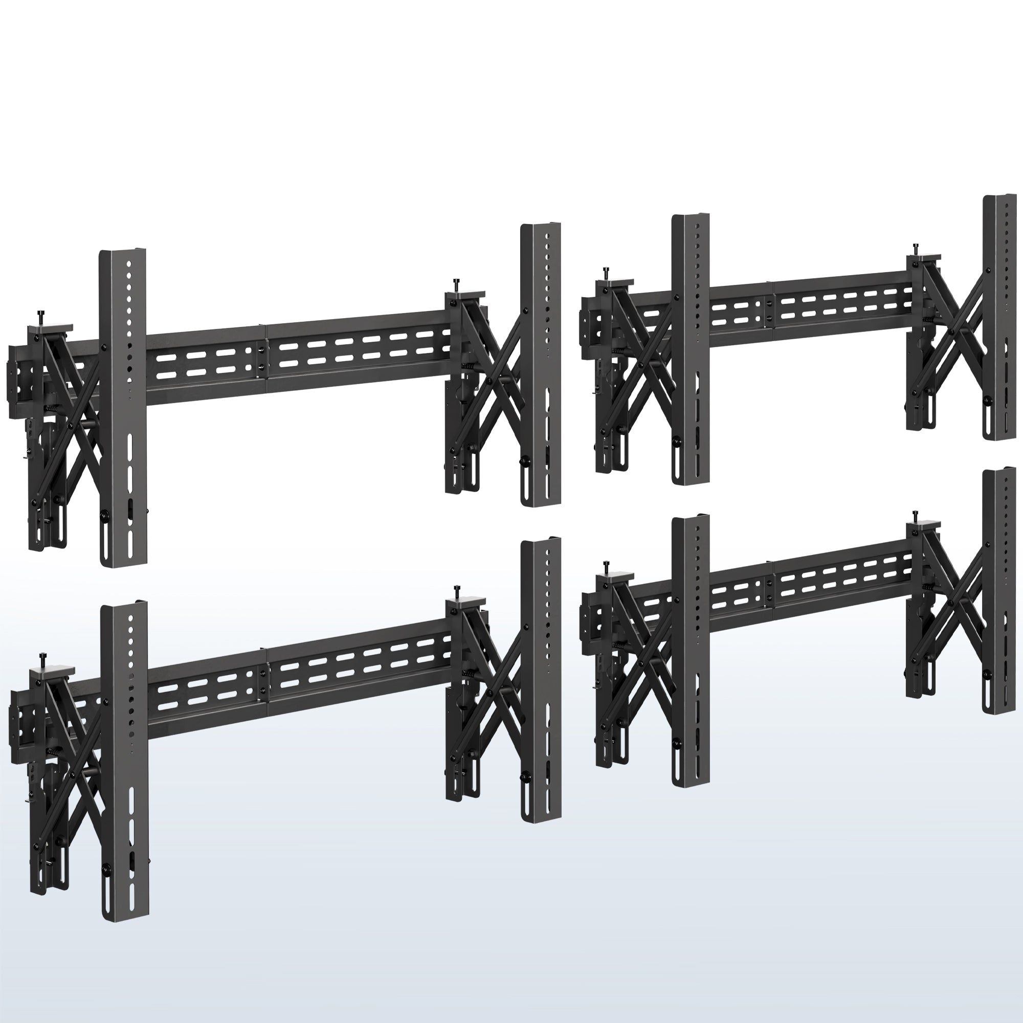 Pop-Out Video Wall Mounts (4 Pack) for 37" to 90" TVs