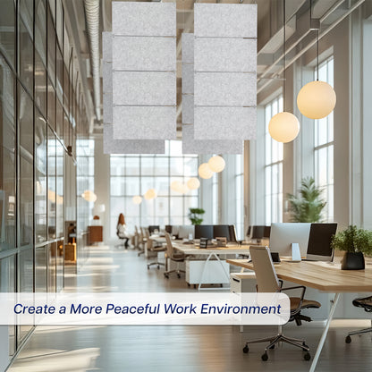 Modular Hanging Acoustic Panels (x4)