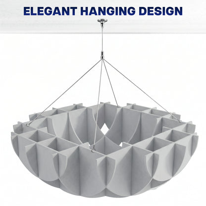 Semi Circle Acoustic Ceiling Panel
