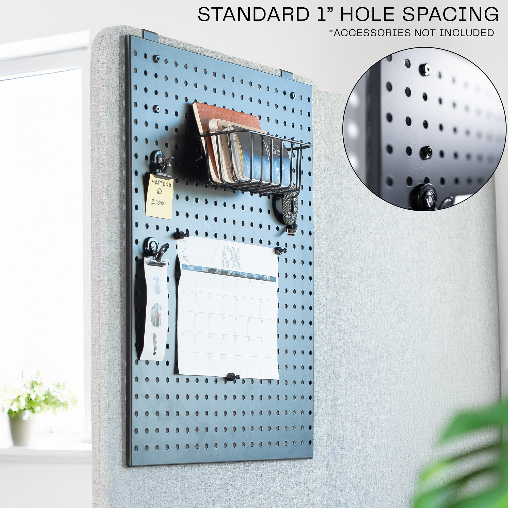Hanging 25" x 20" Pegboard