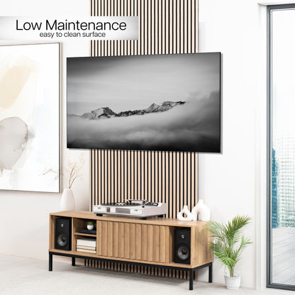 Wood Slat Acoustic Panels (x8)