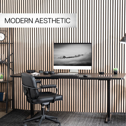 Wood Slat Acoustic Panels (x8)