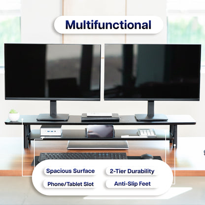 2-Tier Premium Monitor Riser