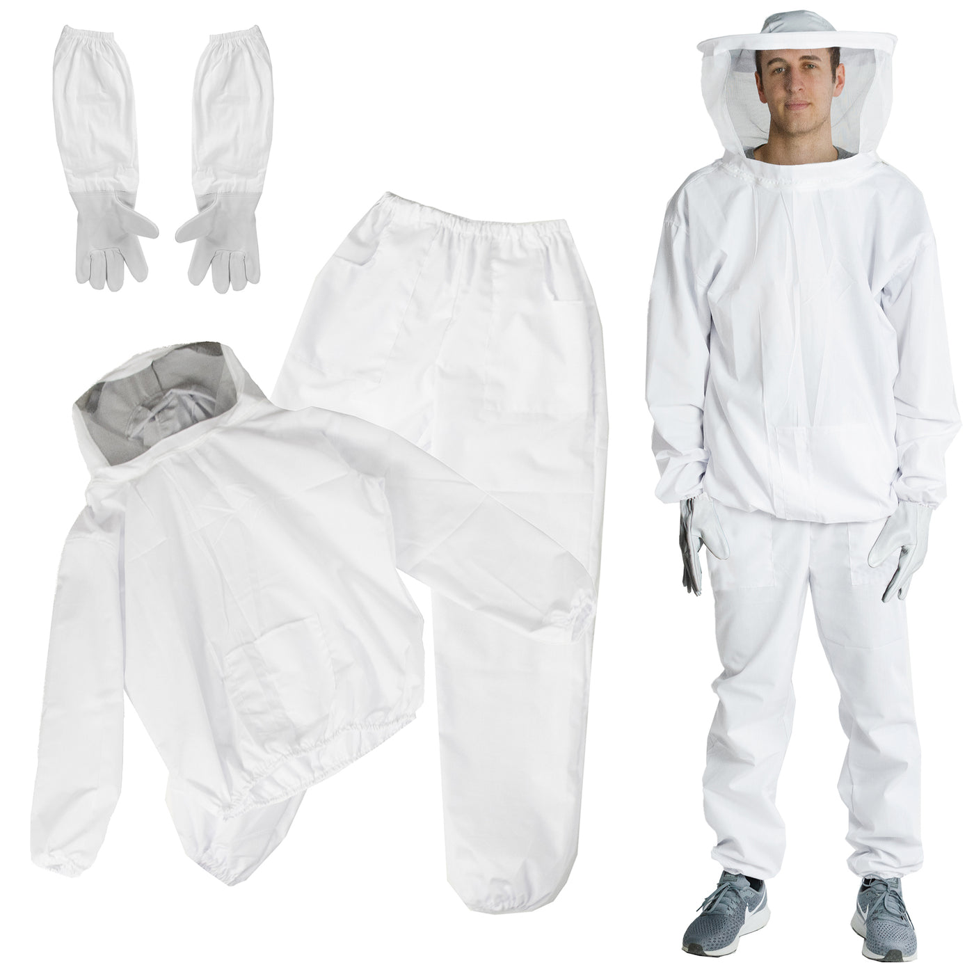 Large Bee Jacket, Pants, and Gloves Set