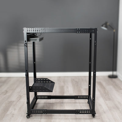 Freestanding Open Frame Server Rack