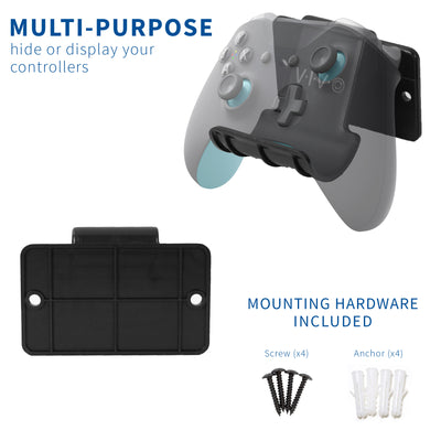 Multi-Purpose Video Game Controller Wall Mount