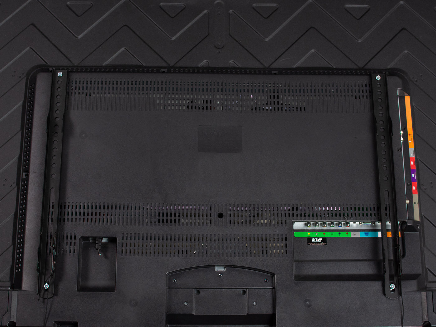 Extra large heavy-duty adjustable TV wall mount.