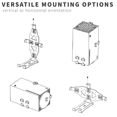 Xbox Series X Gaming Console Wall Mount Vertical and Horizontal