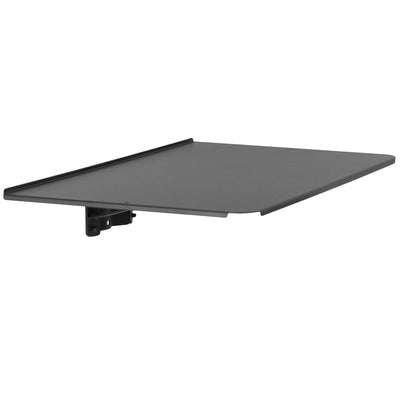 Black attachable shelf for STAND-TV03W from VIVO.