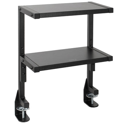  Dual tier clamp on desk shelf from VIVO.