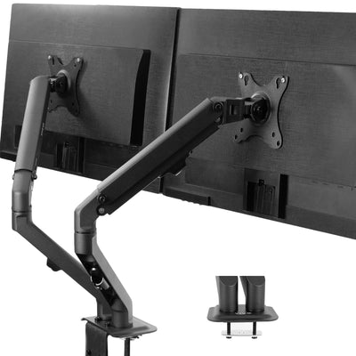 Mechanical Arm Dual Monitor Desk Mount